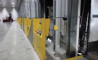 CMC Design Vertical Dock Levelers at Refrigerated Dock